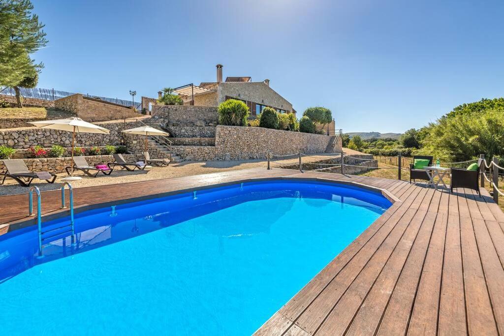 Finca Wellnatura Mit Sauna, Kamine, Badewanne Arta Exterior photo